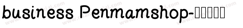 business Penmamshop字体转换